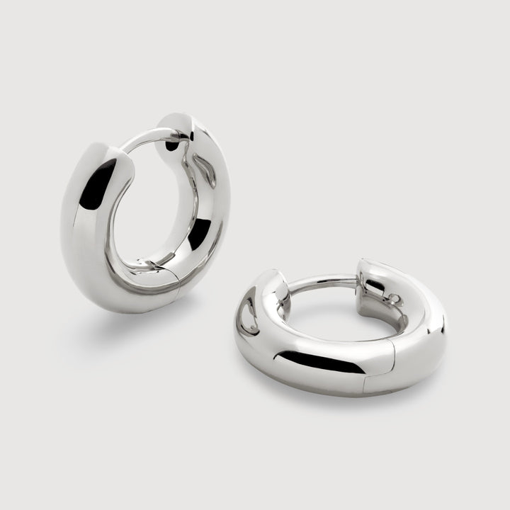 Click Small Hoop Earrings