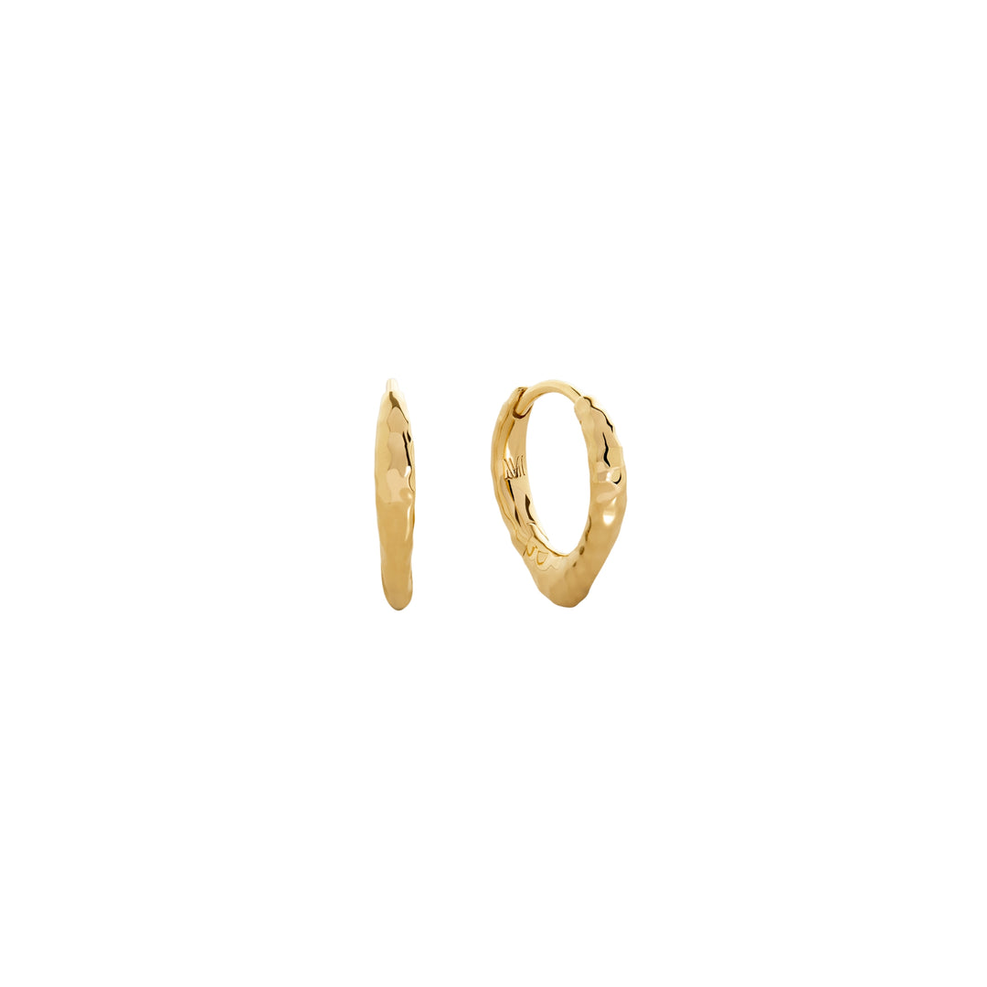 Siren Tapered Huggie Earrings
